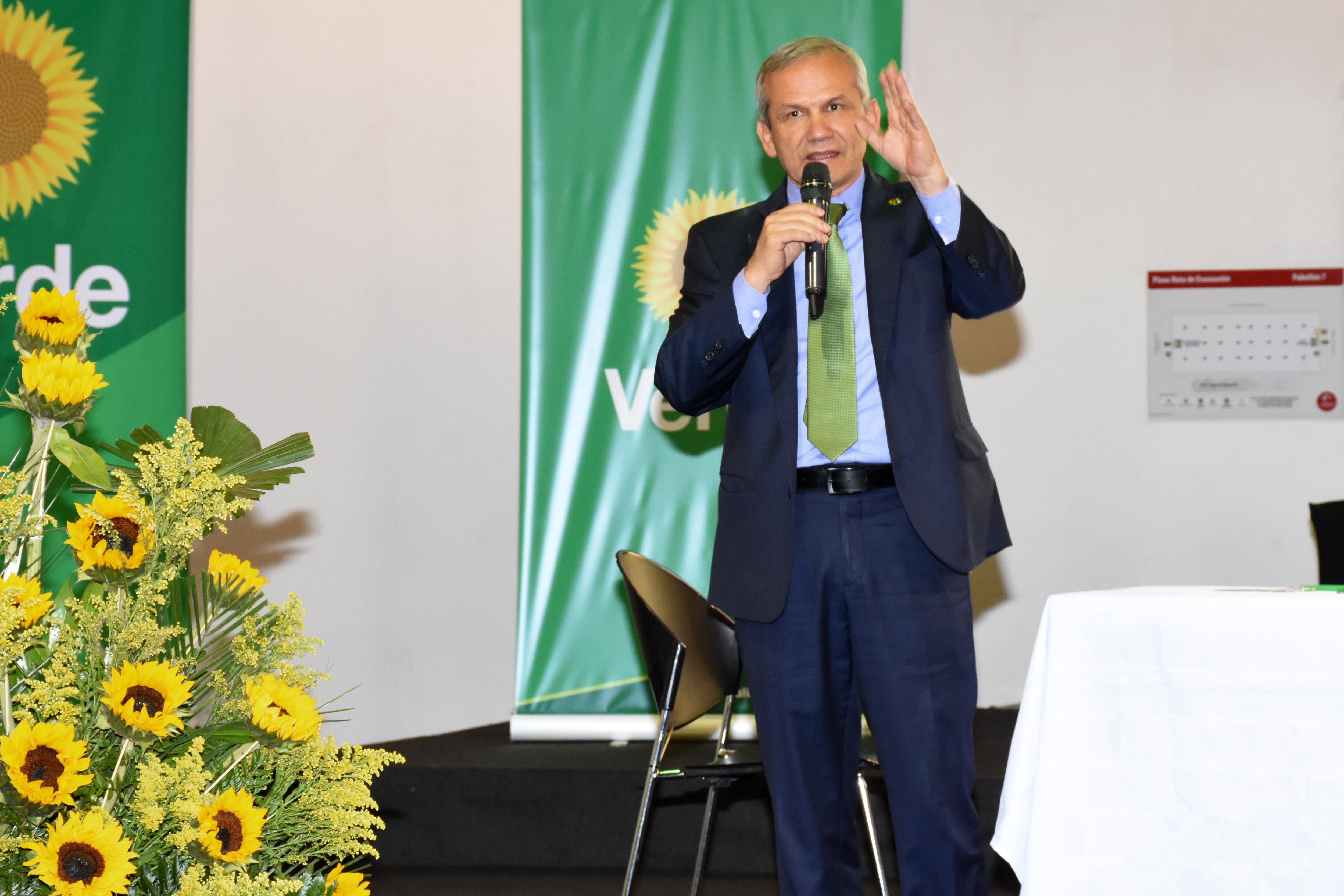 Carlos Ramón González, copresidente Alianza Verde