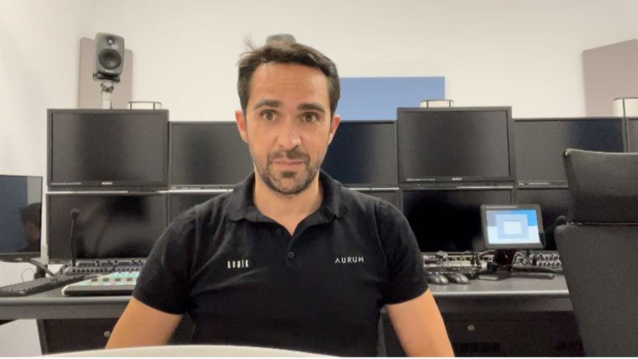 Alberto Contador, ex ciclista español y panelista de SEMANA en la ruta