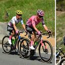 Rigoberto Urán y Esteban Chaves movieron la Vuelta al País Vasco en la etapa 4.