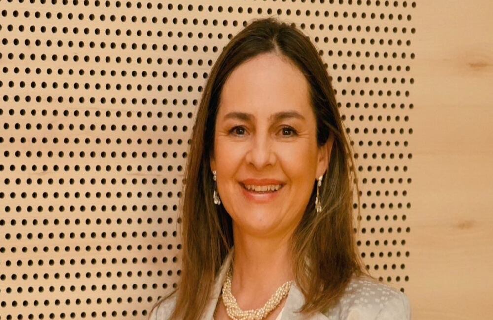 Martha Isabel Woodcock, presidenta del
Banco Santander Colombia.