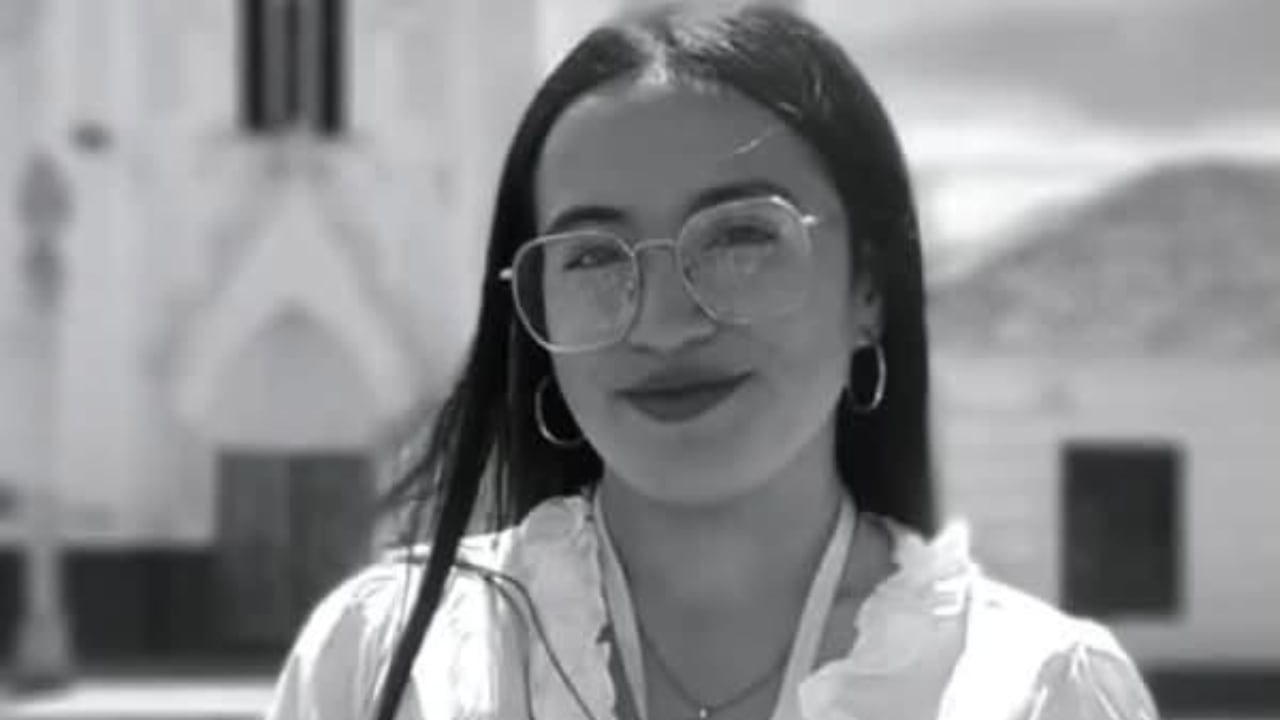 Angie Valentina Rodríguez, la joven que murió tras caer de un vehículo en Cajicá.
