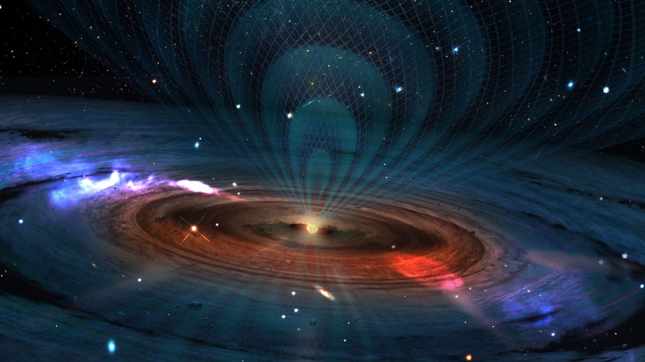 Pismis 24 es un cúmulo estelar joven dentro de la Nebulosa de la Langosta, a 5.500 años luz de la Tierra, en la constelación de Escorpio.
