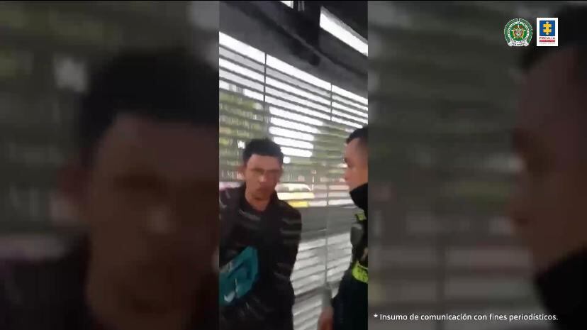 Daniel Esteban Torres, presunto responsable de agredir sexualmente a una menor de edad en un bus de Transmilenio.