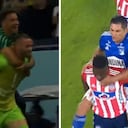 Un día antes pasó la jocosa imagen en el fútbol colombiano.