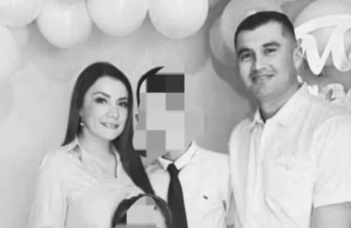 Esta es la familia en la que se vivió el macabro crimen. La madre se recupera en un centro asistencial.