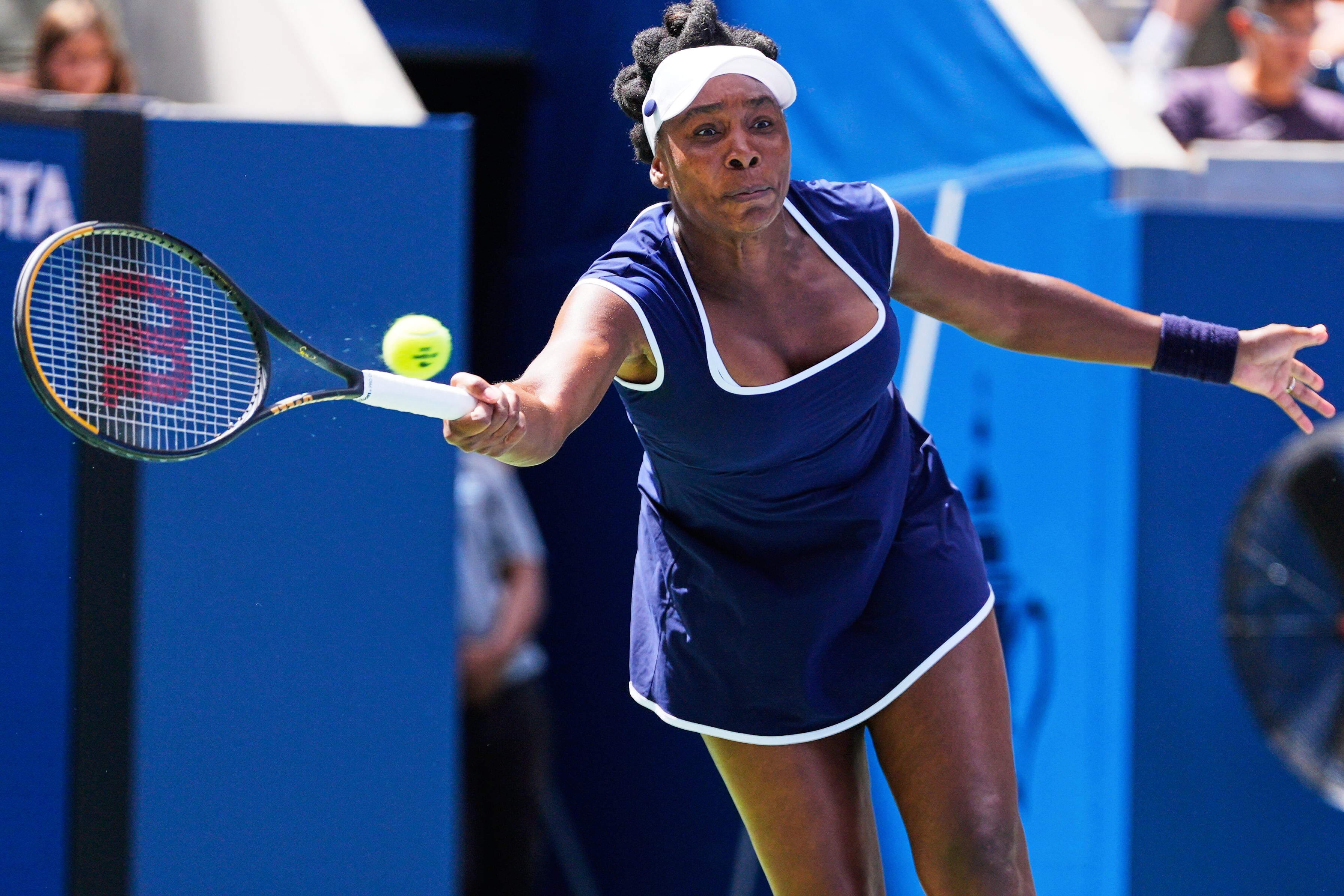 Venus Williams volvió al Us Open