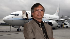 Gustavo Petro avión presidencial