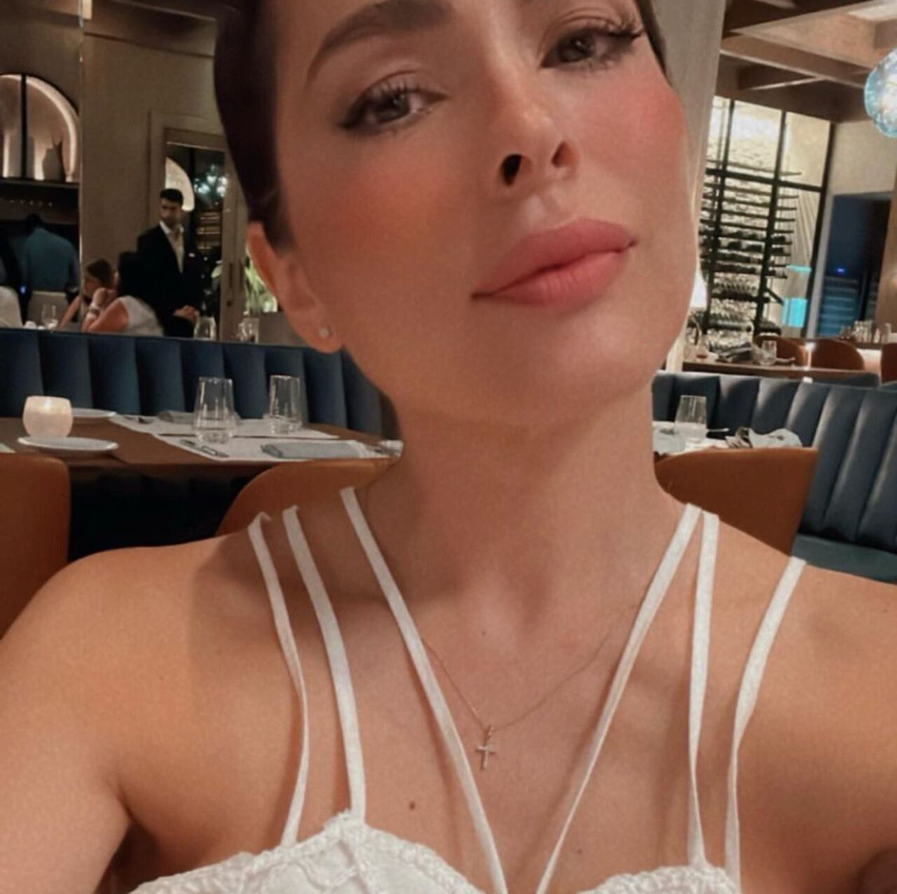 La bella Danna García dejó ver sus nalgas en redes sociales