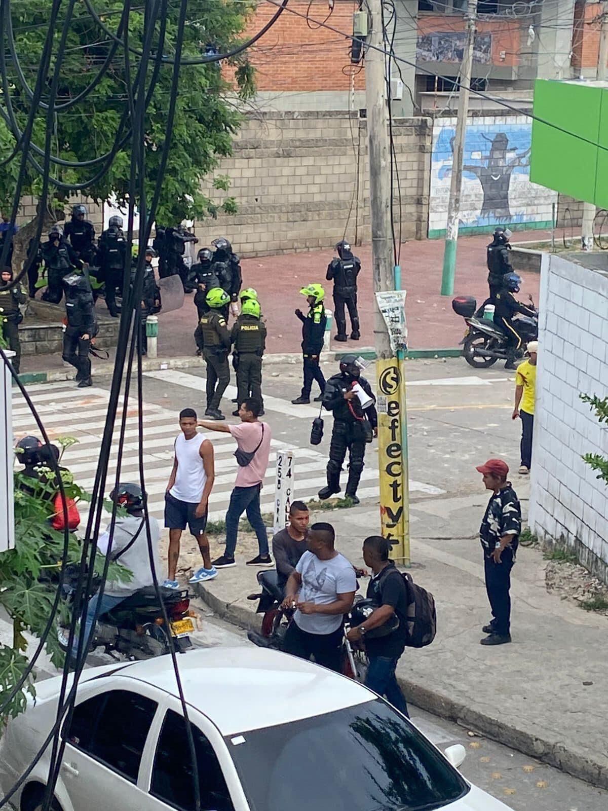 El caso se registró en el sur de Barranquilla.