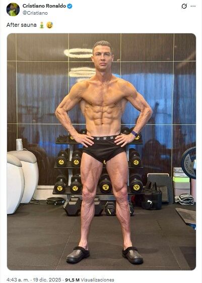 Pantallazo X: @Cristiano