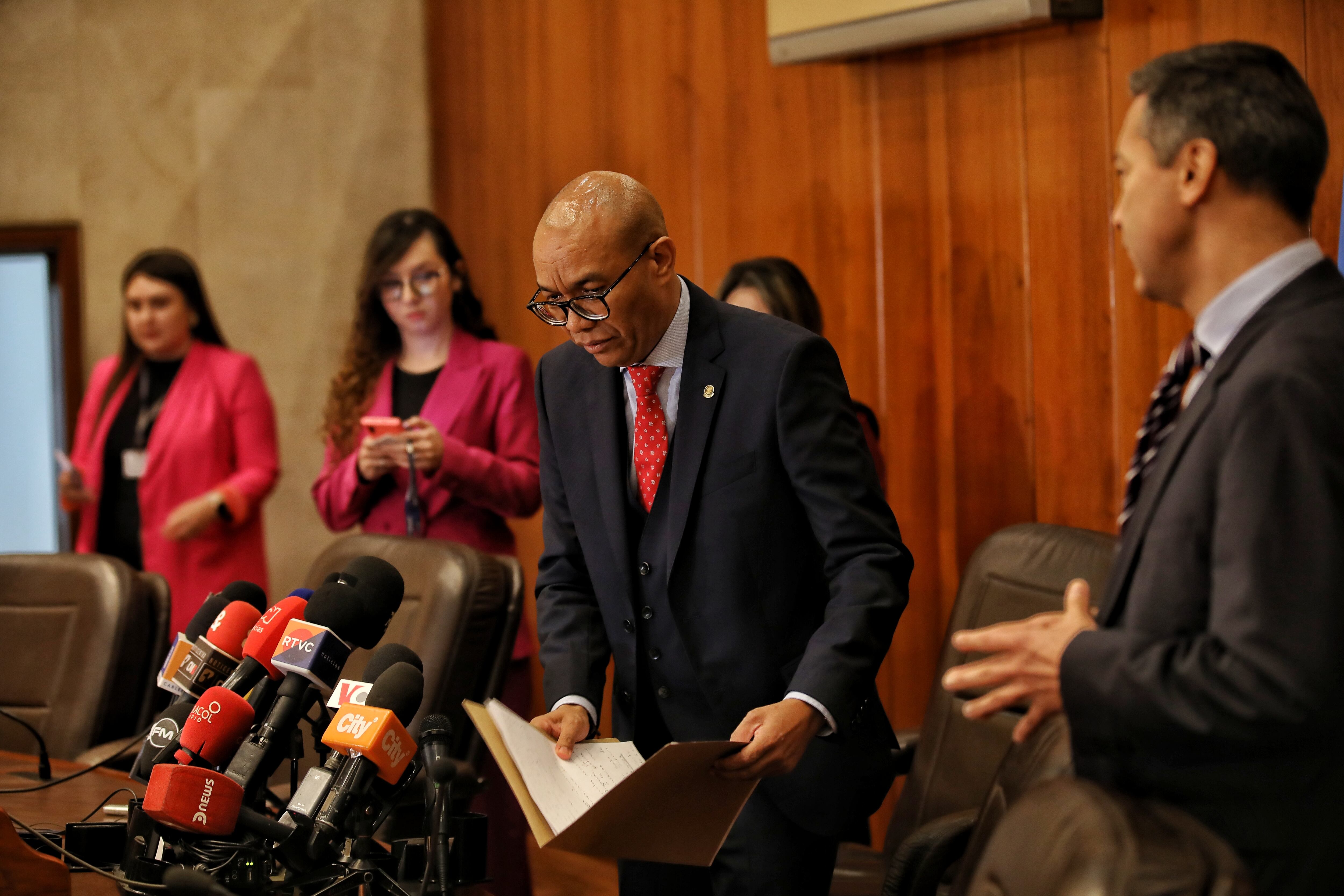 Gerson Chaverra Castro
Presidente de la Corte Suprema de Justicia
Rueda de Prensa Elección Fiscal