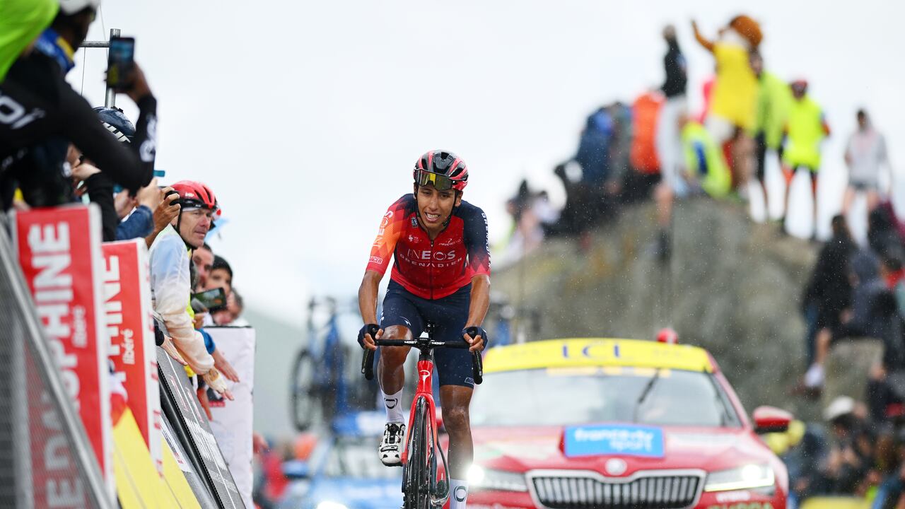 Egan Bernal sobrepaso el momento más complicado de su vida tras un accidente vial.