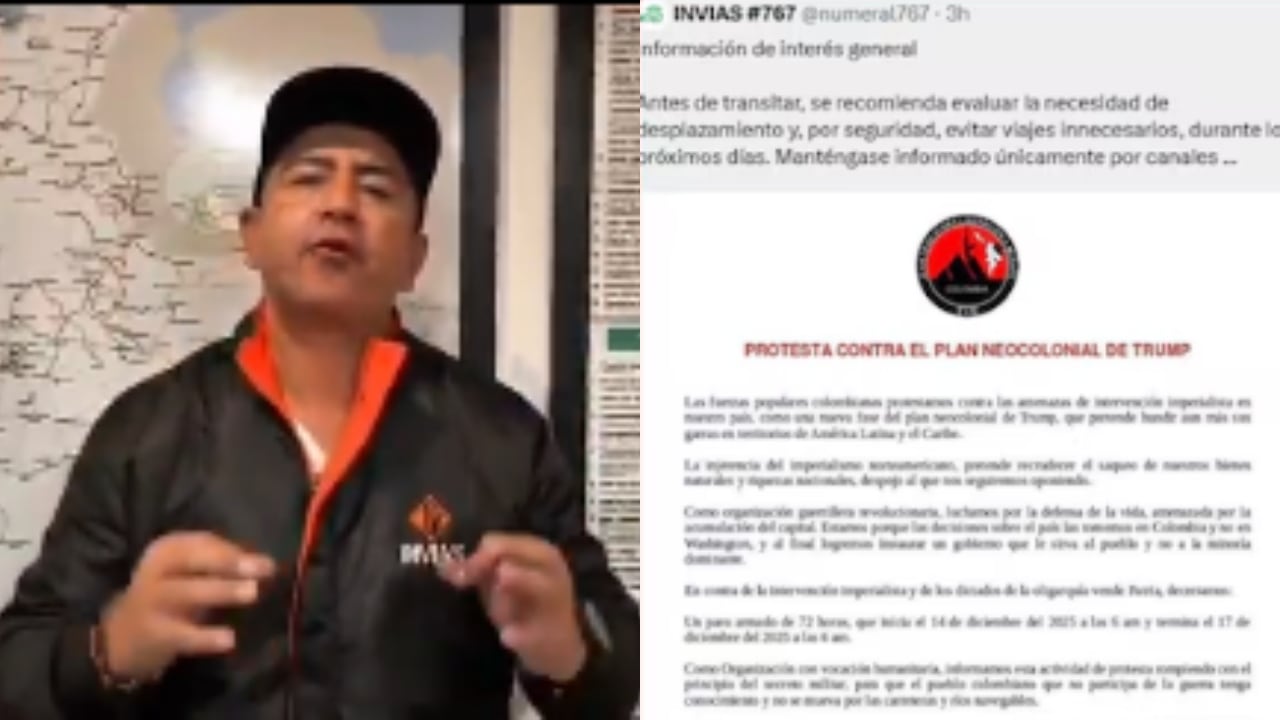 Al costado izquierdo, Jhon Jairo González, director general (e) de Invías.