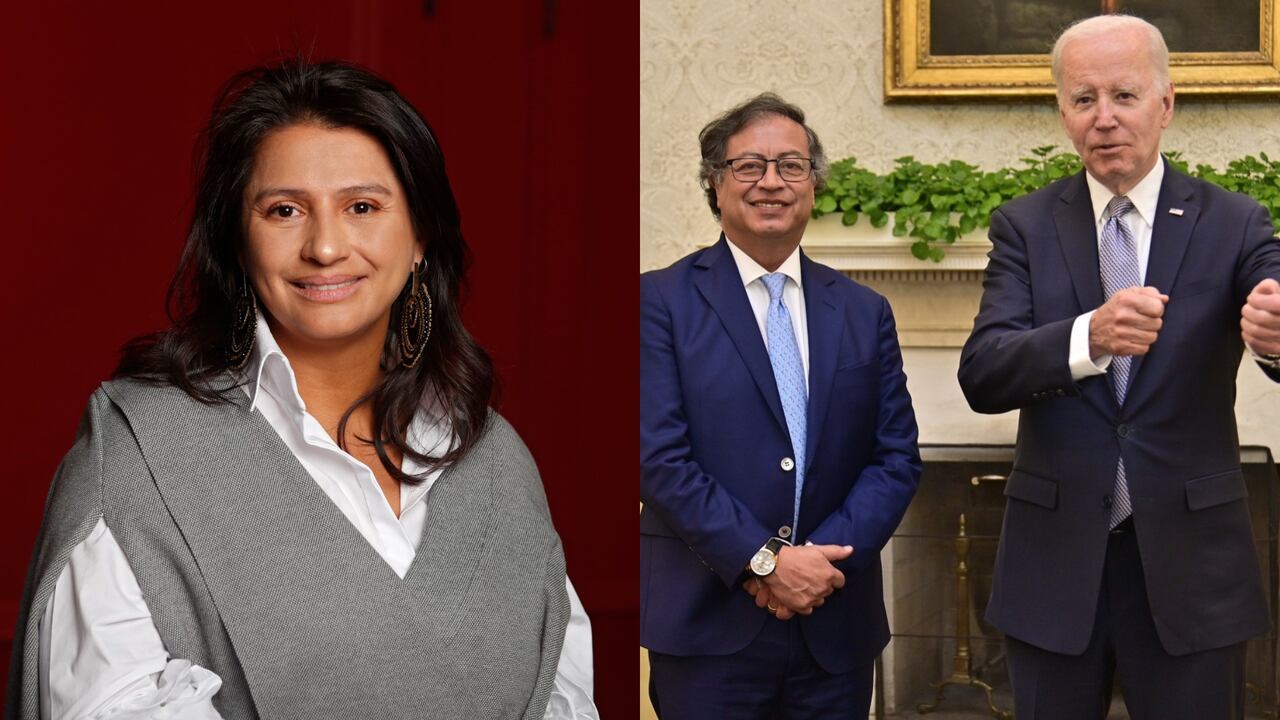 Paola Holguín comenta sobre reunión entre Gustavo Petro y Joe Biden.