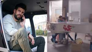 Medios españoles defienden el derecho del catalán sobre sus hijos Milan y Sasha. Fotos: Instagram @gerardpique3 - YouTube Shakira.