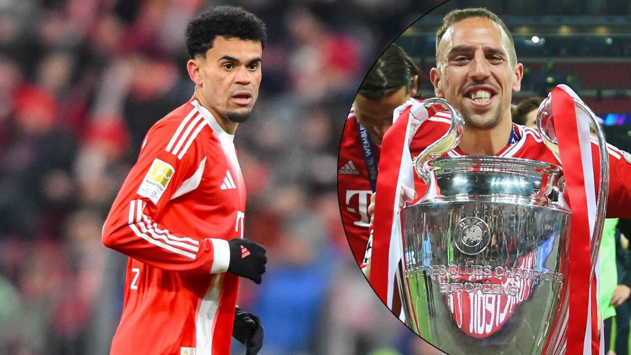 Luis Díaz y Franck Ribéry.