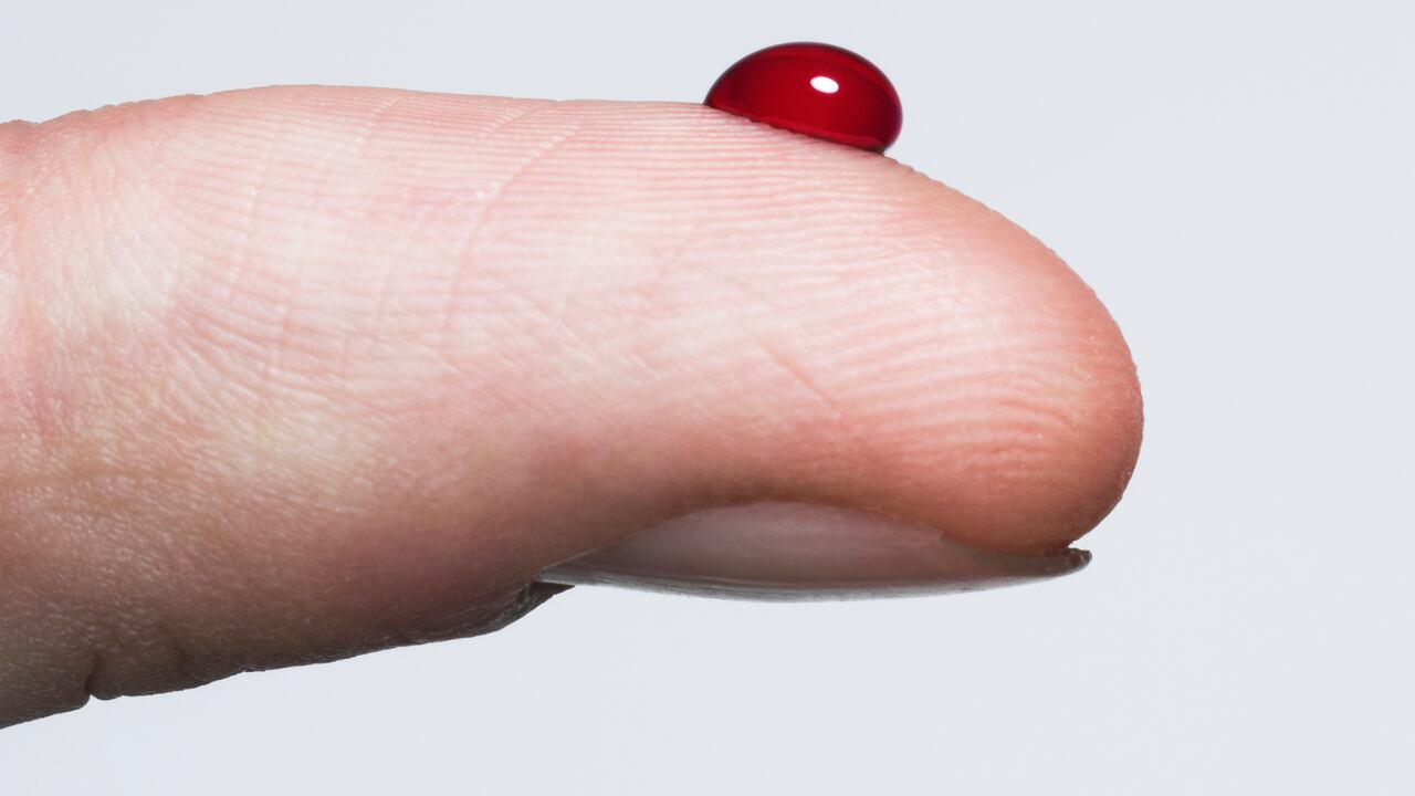 Glucosa en la sangre.