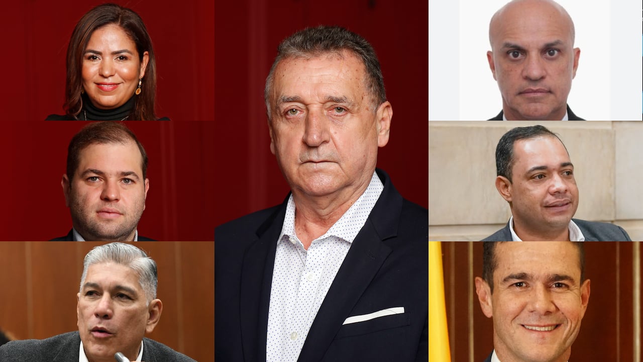 Los opositores que aparecen en la lista de congresistas que hicieron recomendaciones en la Dian.