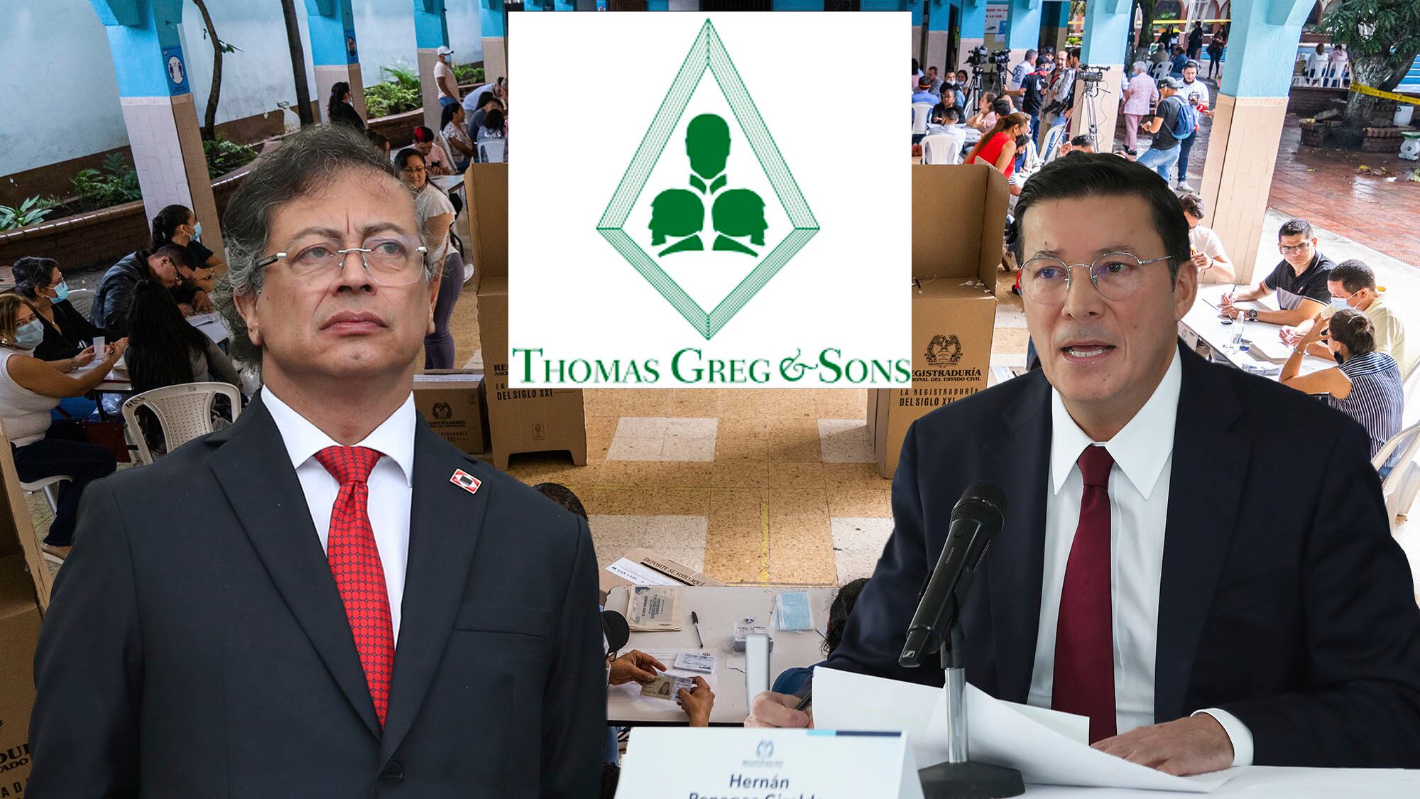Gustavo Petro Hernán Penagos Thomas Greg