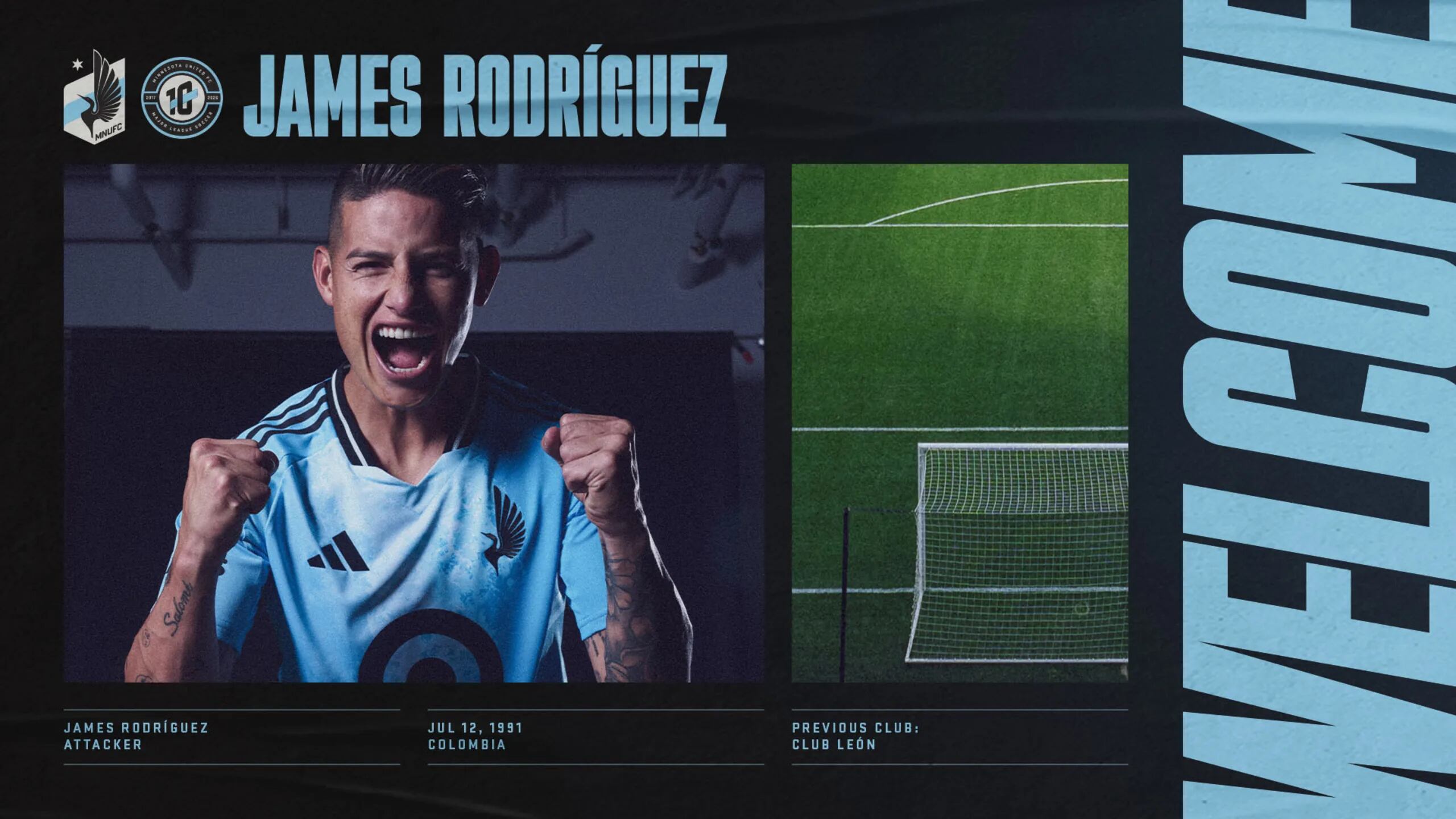 James Rodríguez, nuevo jugador de Minnesota United FC