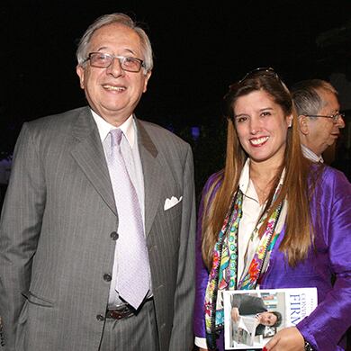 Luis Guillermo Giraldo y María Angélica Cuéllar.