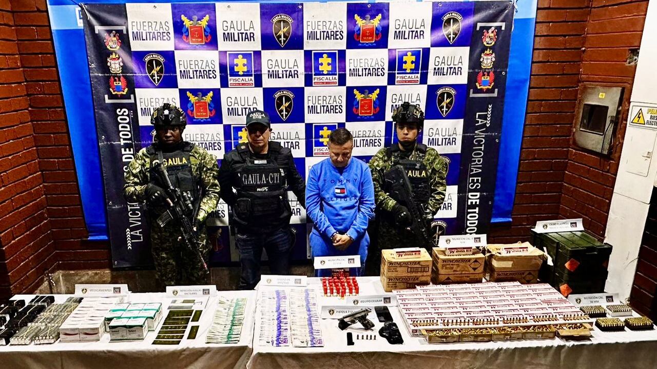 Las autoridades capturaron a delincuente que proveía de municiones al Tren de Aragua