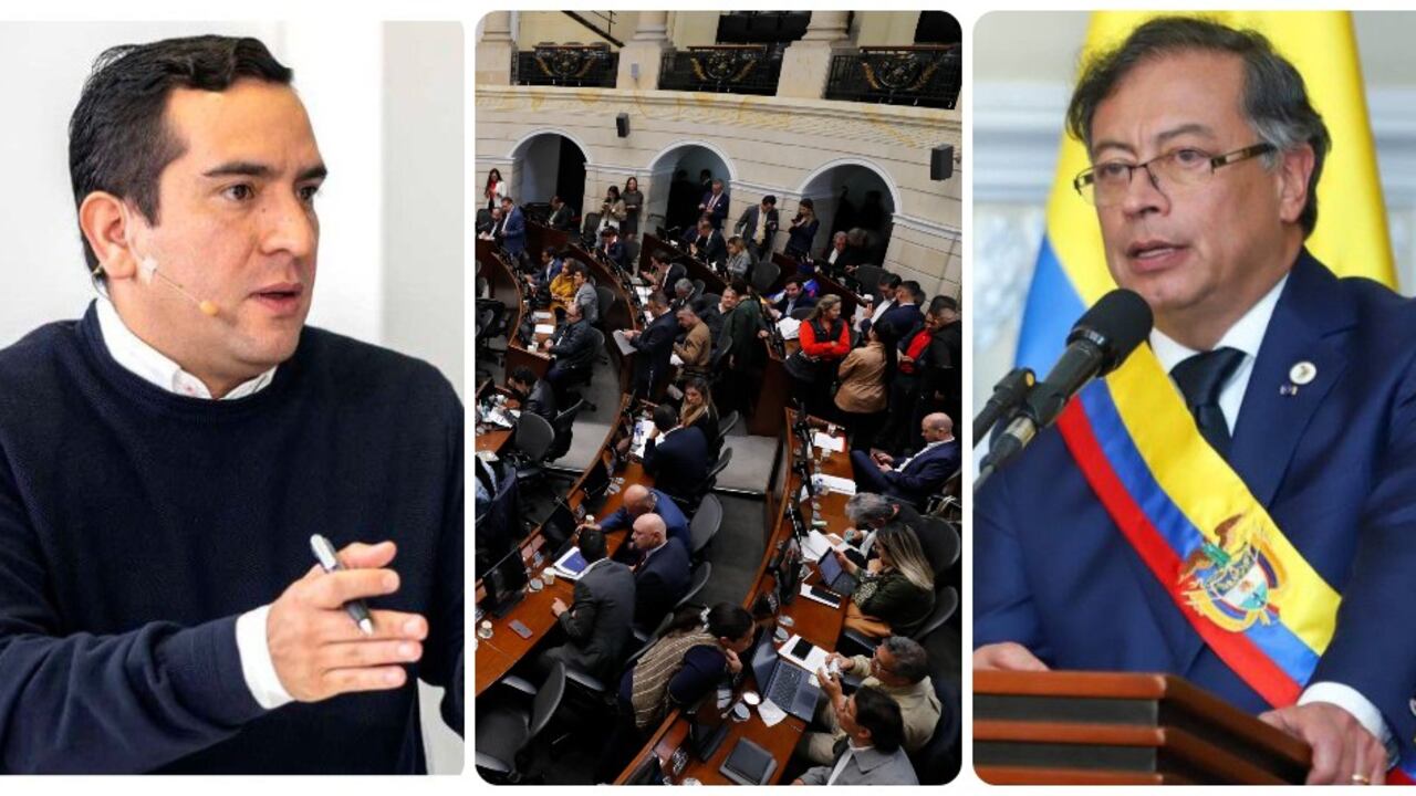 Edward Rodríguez, Gustavo Petro y el Congreso.