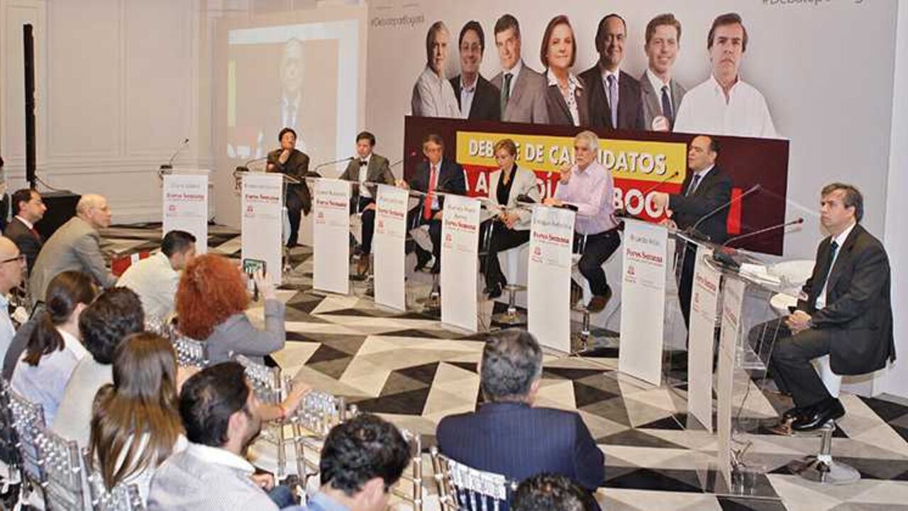Candidatos a la Alcaldia de Bogotá