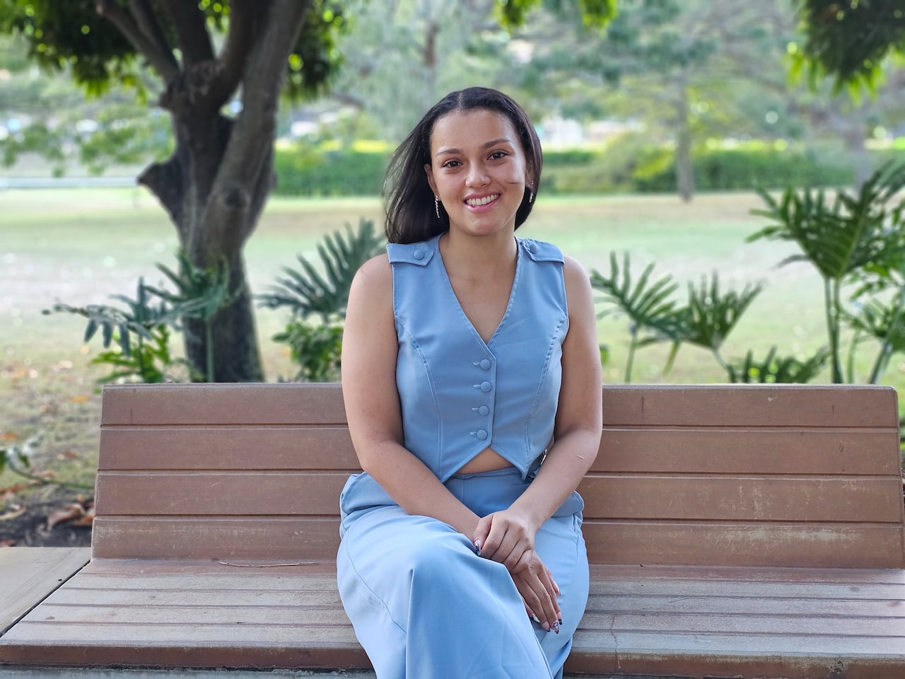 Camila Martínez encontró en Sueños sobre Ruedas una oportunidad laboral. Actualmente trabaja en una empresa industrial.