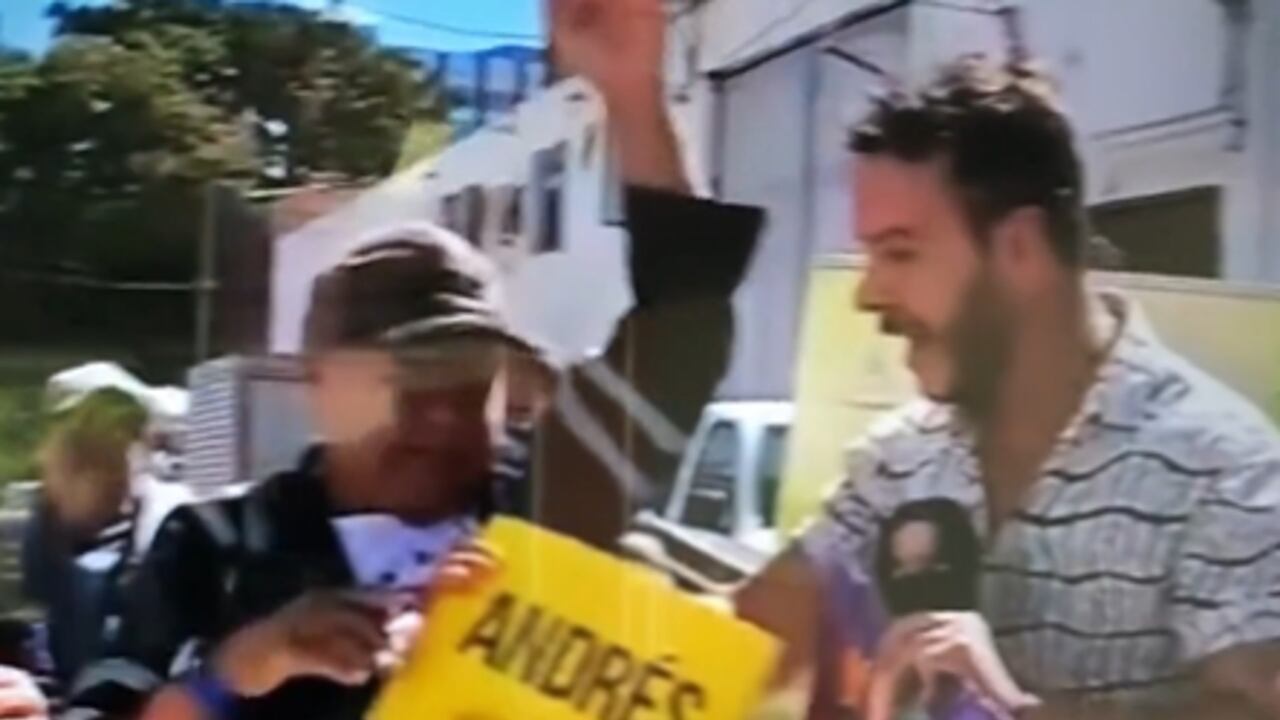 Televidente envió saludos a ‘Día a Día’, de Caracol Televisión, en programa del Canal RCN.