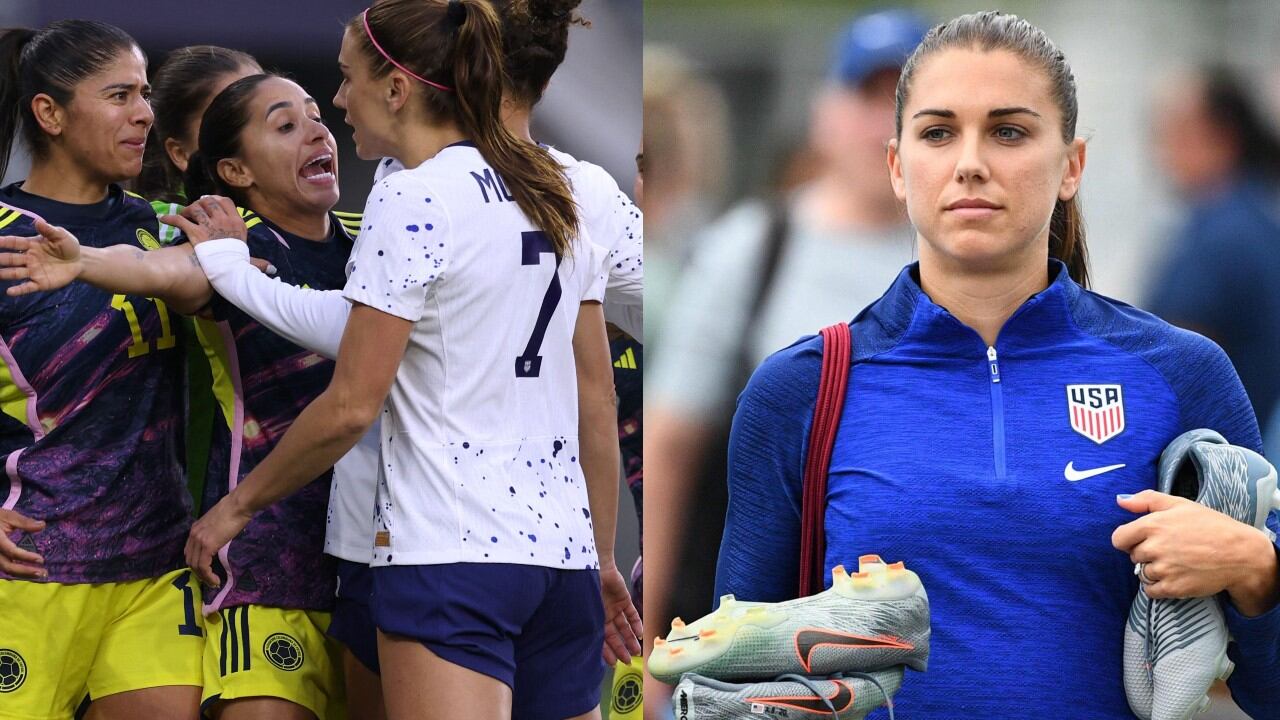 La figura de Estados Unidos, Alex Morgan, criticó a Colombia y reveló lo que le dijo Catalina Usme en la cancha