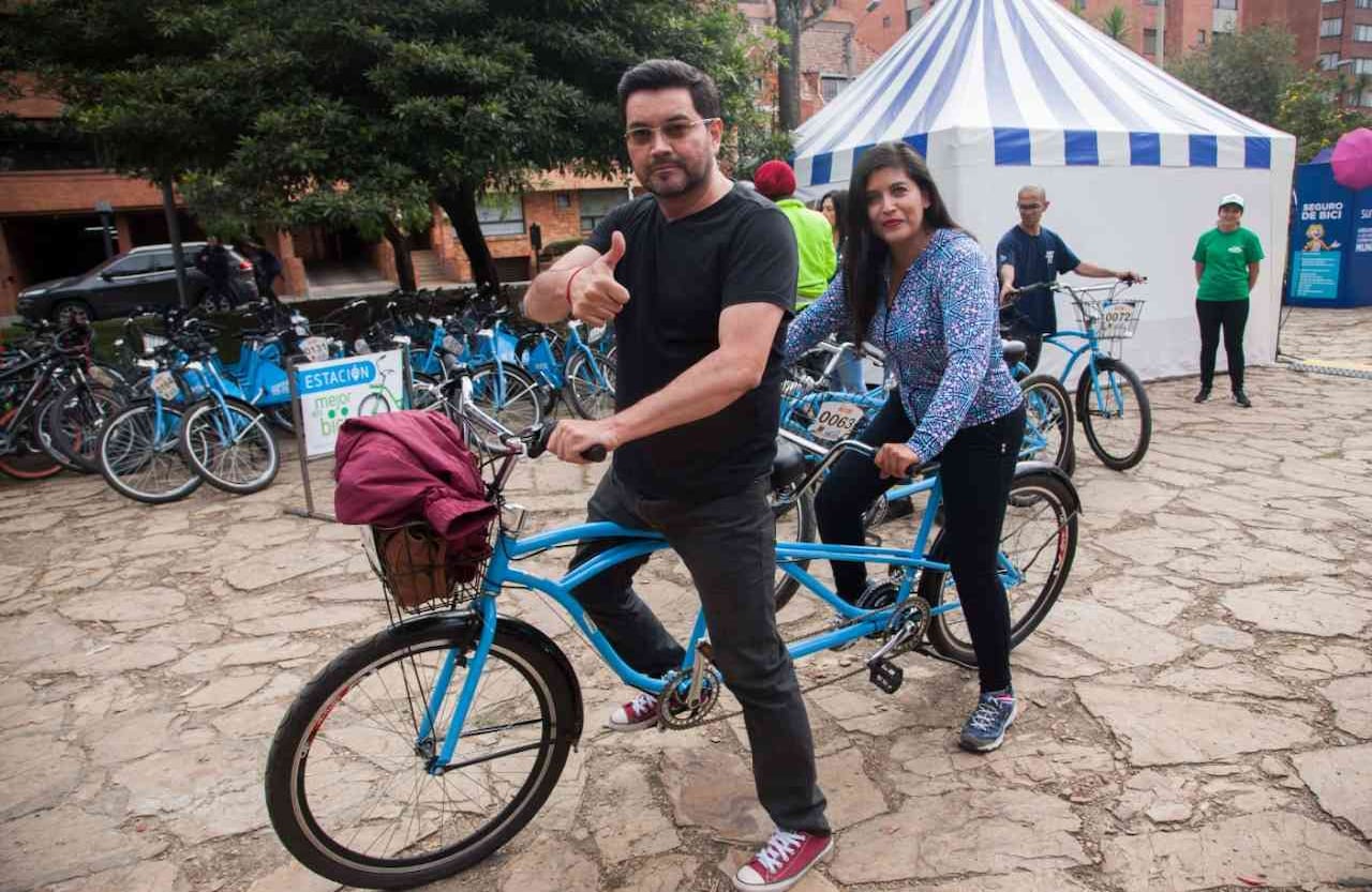 En el Parque de México hubo puntos donde se podían pedir bicicletas prestadas.