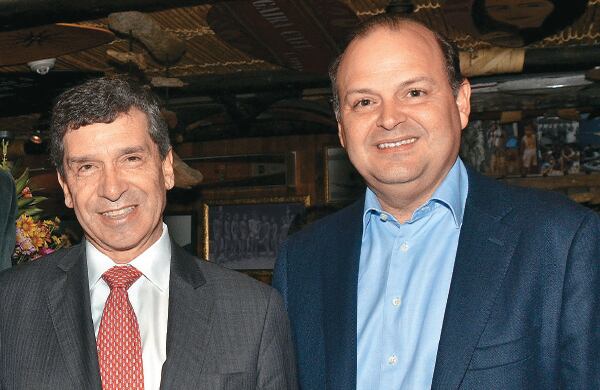 Rafael Pardo y Marco Llinás.