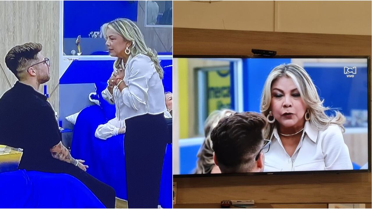 Anasiris Vásquez aprovechó para darle un mensaje a su hijo, (Miguel Melfi) en el que le expresó que lo quería volver a ver como antes, y que pensara muy bien las cosas, debido a que eso es un juego y afuera le espera la realidad.