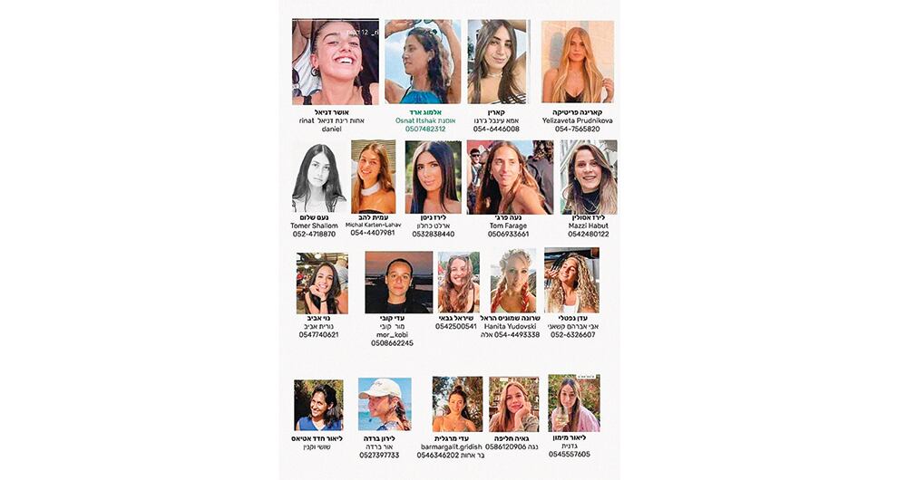    Ellas son las mujeres víctimas de los vejámenes de Hamás. Los videos que circulan en internet muestran que han vivido un infierno. Decenas siguen secuestradas por el grupo terrorista en la Franja de Gaza. 