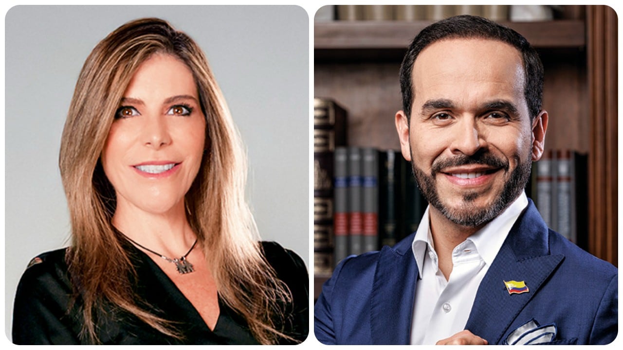 María Carolina Hoyos y Abelardo de la Espriella