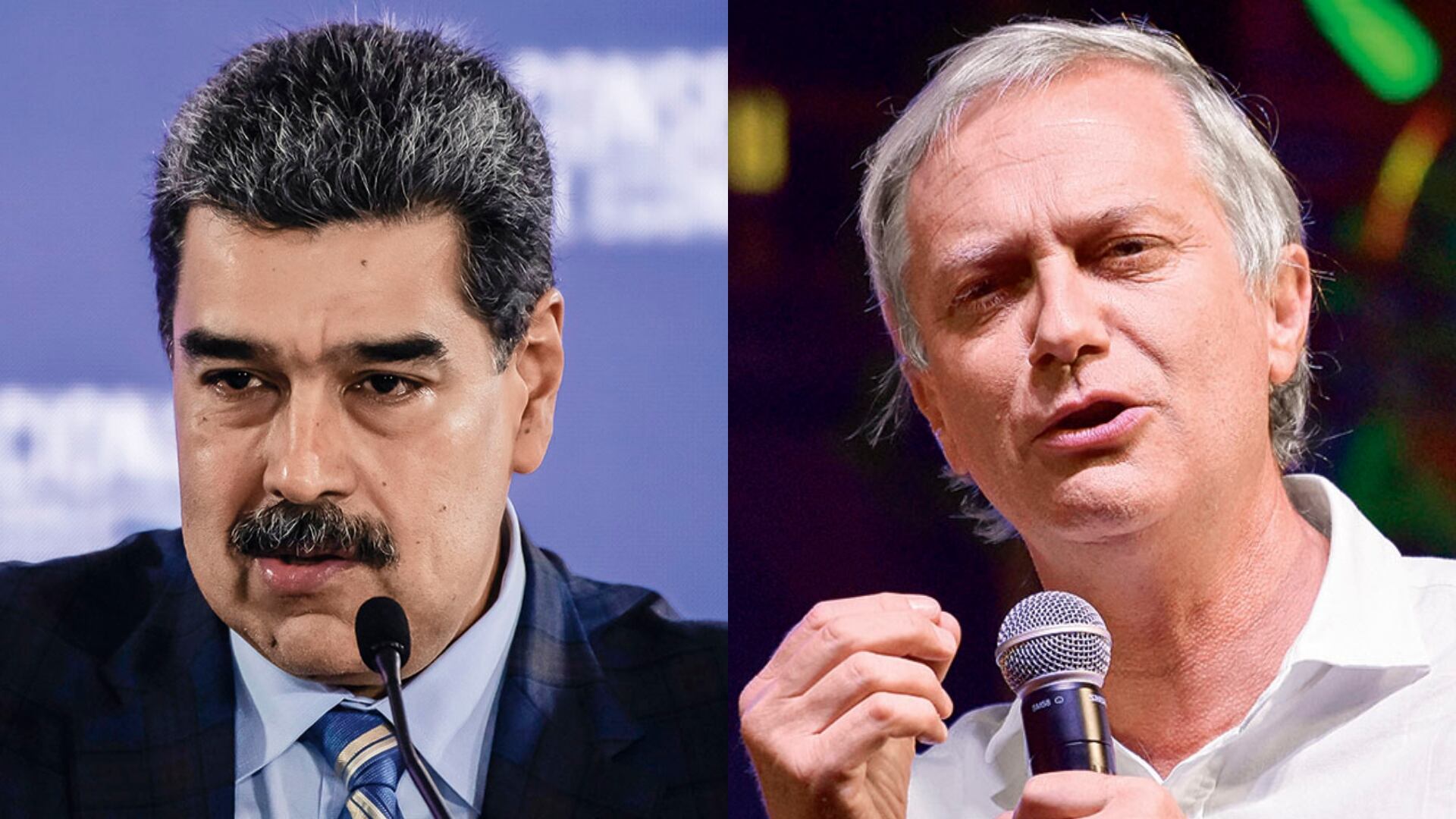 Nicolás Maduro y José Antonio Kast