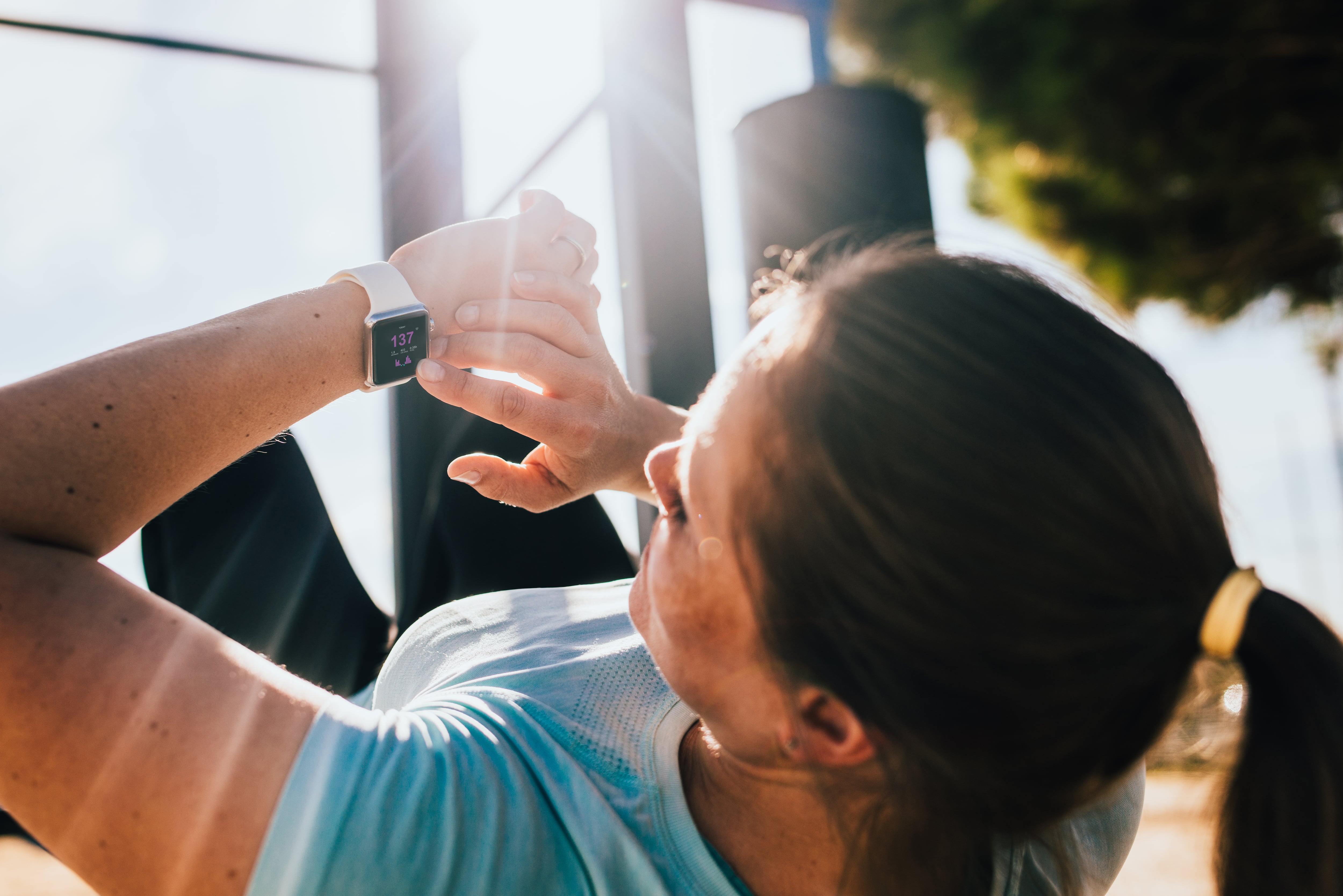 ejercicio con tecnología