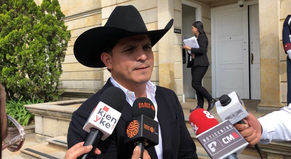 Gobernador electo de Casanare Cesar Ortíz Zorro.