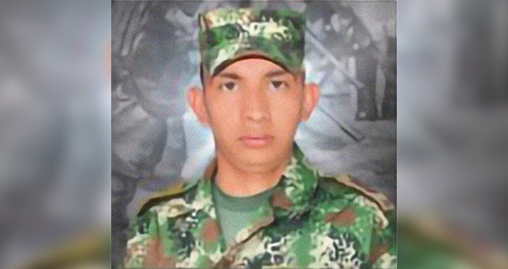 Soldado Jhoan david gómez gélvez