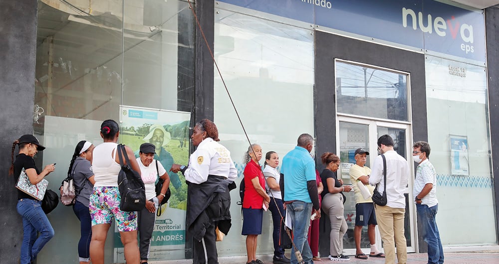 Las EPS intervenidas tienen un porcentaje de PQR (45,33 por ciento) mayor que las EPS no intervenidas (40,91 por ciento). 