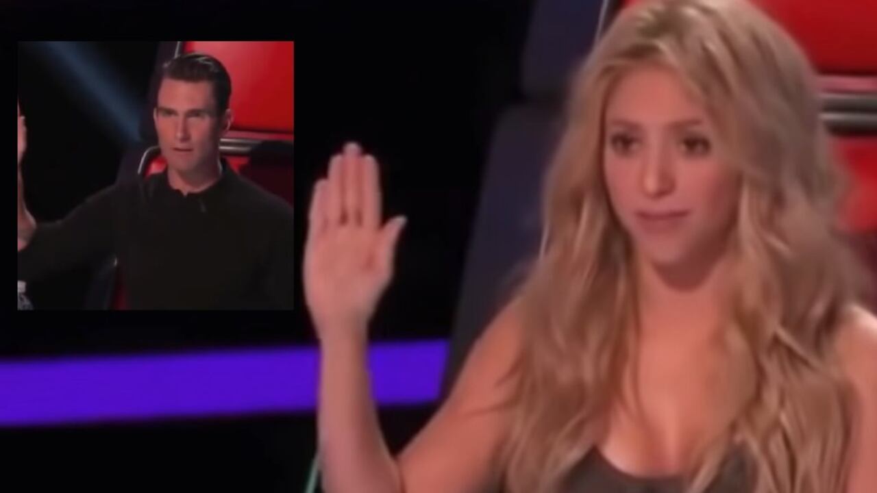 Ambos artistas pasaron varios momentos graciosos en The Voice, donde fueron mentores.