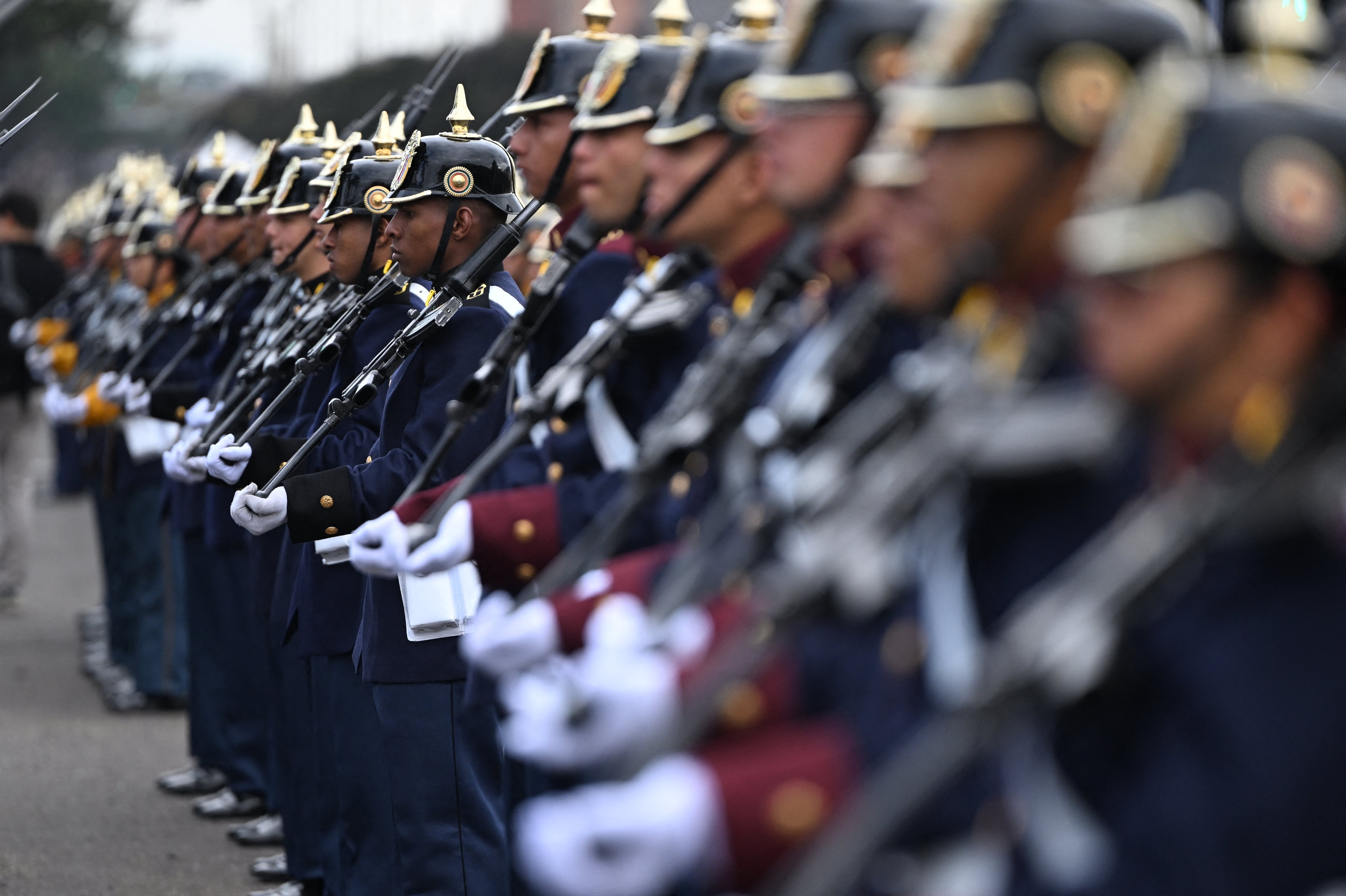 Desfile Militar 20 de Julio, en Soacha.