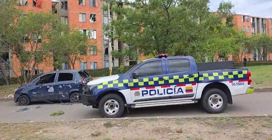 El artefacto explosivo fue detonado en inmediaciones de la zona residencial Torres de Bolívar.