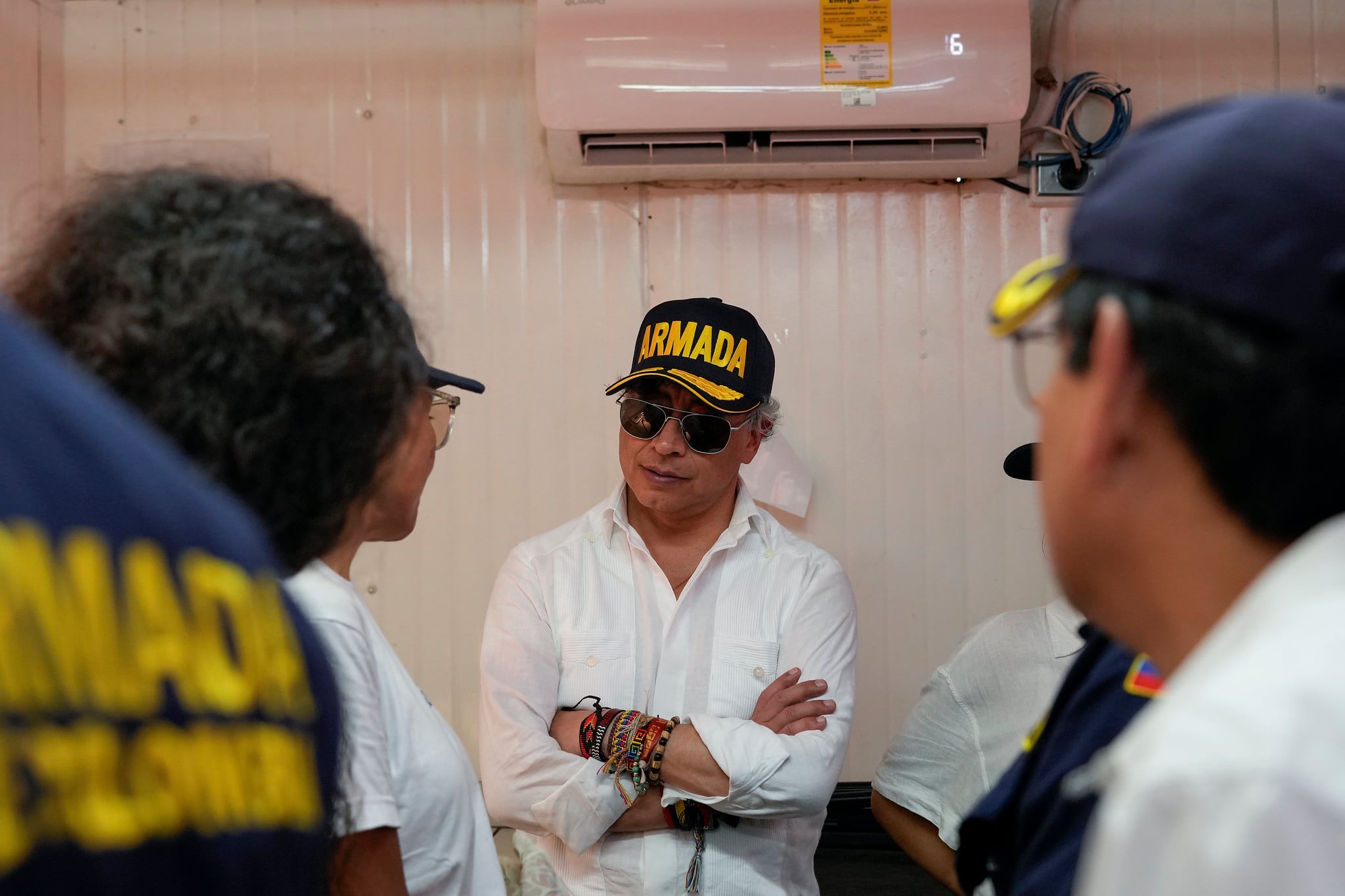 El presidente, Gustavo Petro, el 19 de noviembre de 2025 en Cartagena