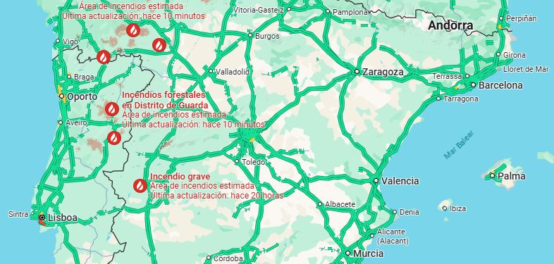 Incendios de España