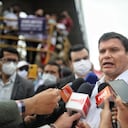 Jhon Milton Rodríguez Rueda de Prensa en el Consejo Nacional Electoral