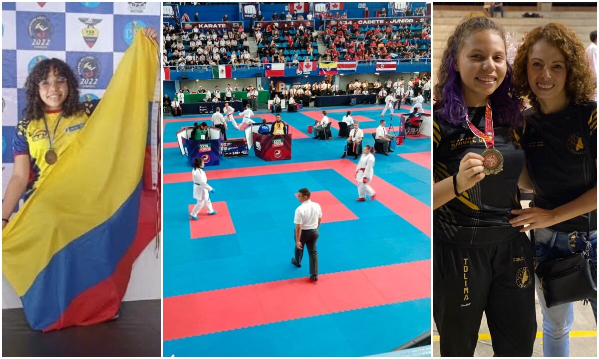 Edna y Valery Díaz buscan recursos para el mundial de Karate.