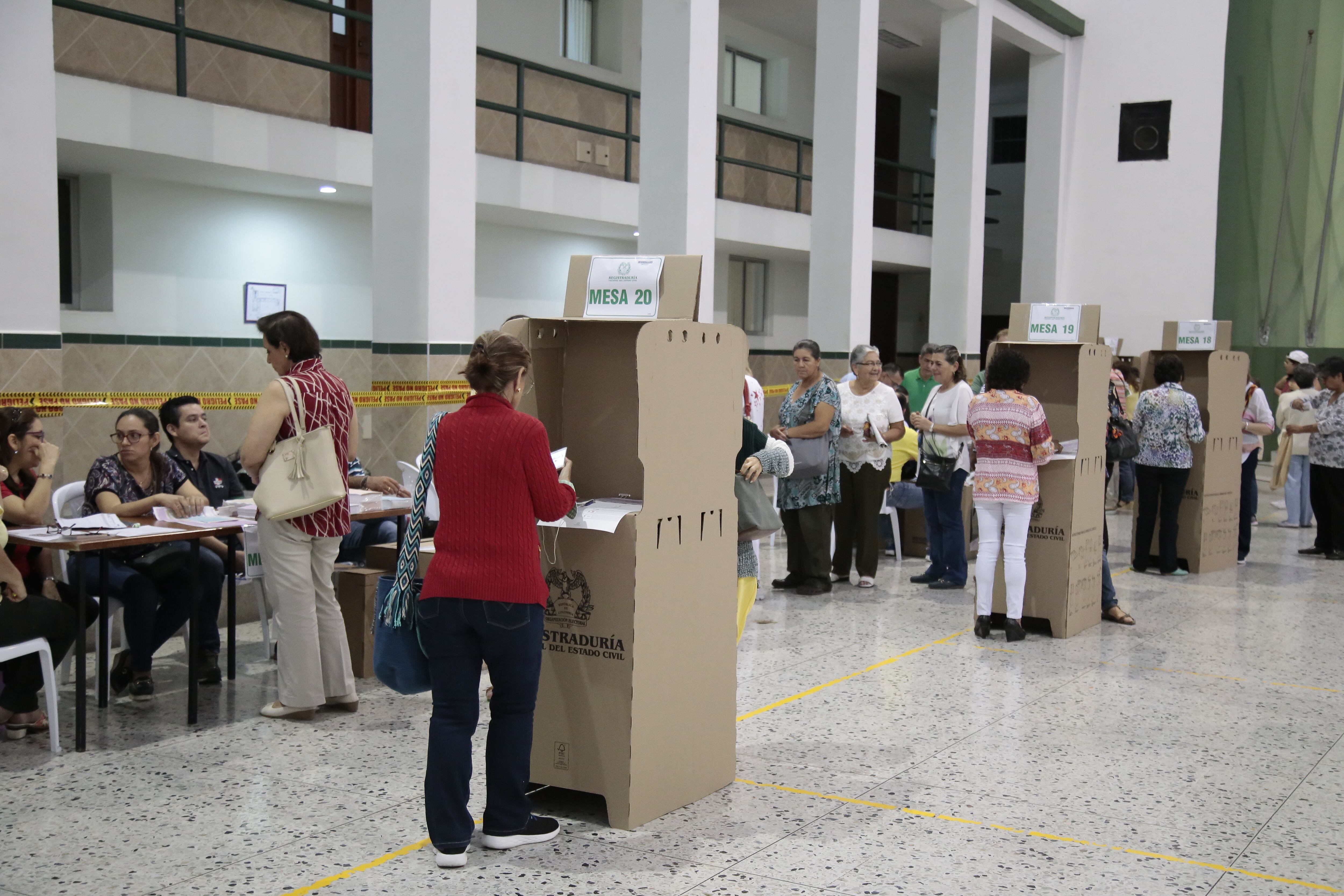 Puestos de votación