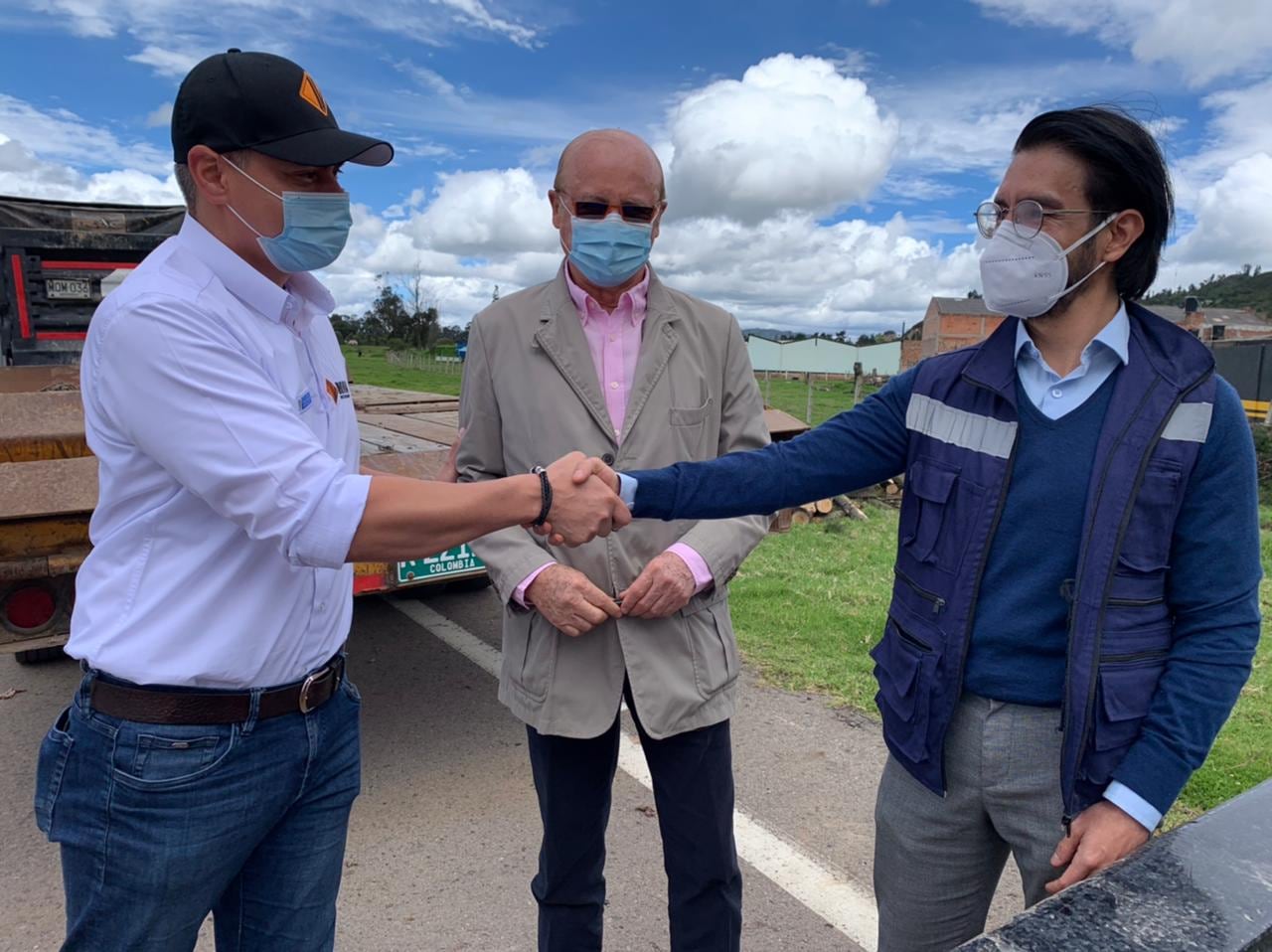 Contratista, interventor y constructora inician obras en doble calzada Zipaquirá- Ubaté.